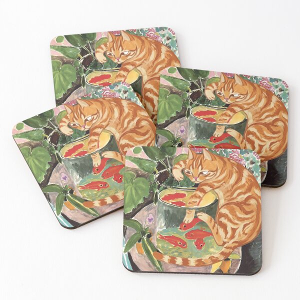 Item preview, Matisse with Orange Tabby designed and sold by Mitra Farmand.