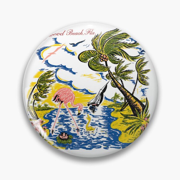 Item preview, 1950's Hollywood Beach Florida Shirt Graphic designed and sold by Tonyv773.