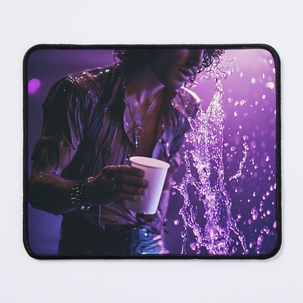 Item preview, Jim Morrison Purple Splash Pop Art designed and sold by WockWave.