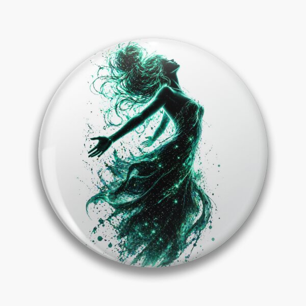 Item preview, Emerald Light - Radiant Goddess in Green designed and sold by KireaDesigns.