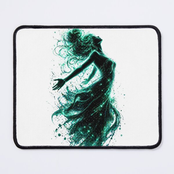Item preview, Emerald Light - Radiant Goddess in Green designed and sold by KireaDesigns.