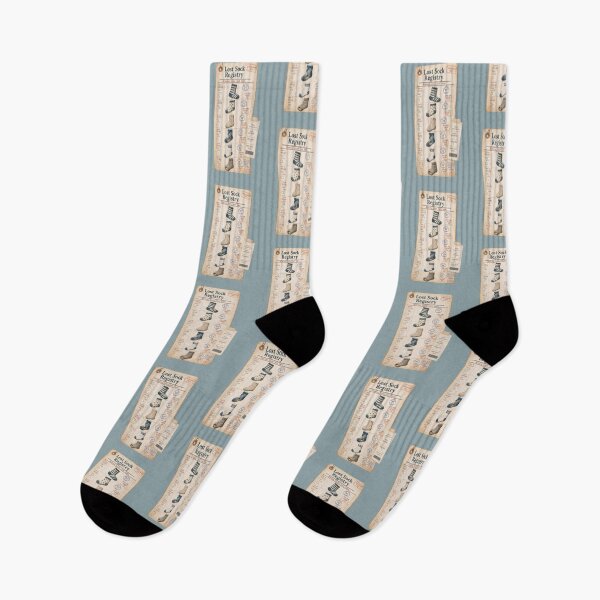 Item preview, Lost Sock Registry Missing Laundry Humor designed and sold by Ombrya.