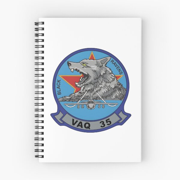 Item preview, VAQ-35 Black Ravens Squadron Insignia designed and sold by CharlieDesings.