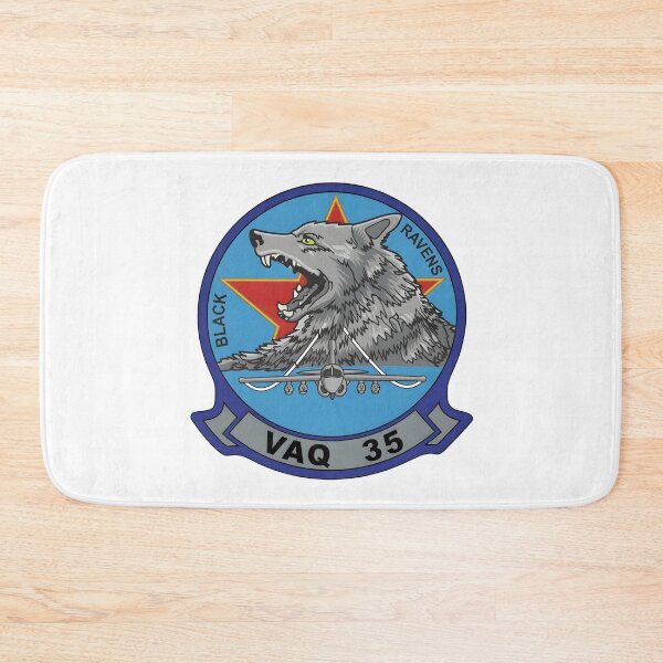 Item preview, VAQ-35 Black Ravens Squadron Insignia designed and sold by CharlieDesings.