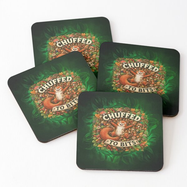 Item preview, Chuffed to Bits British Red Squirrel Design designed and sold by SecretSquirrellDesigns.