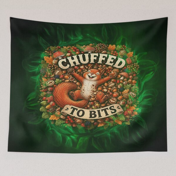 Item preview, Chuffed to Bits British Red Squirrel Design designed and sold by SecretSquirrellDesigns.