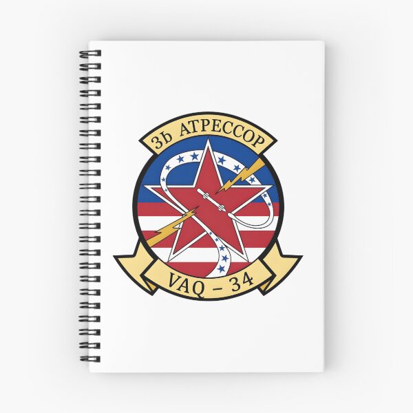 Item preview, VAQ-34 Flashbacks Squadron Insignia designed and sold by CharlieDesings.
