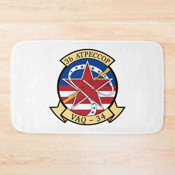 Item preview, VAQ-34 Flashbacks Squadron Insignia designed and sold by CharlieDesings.