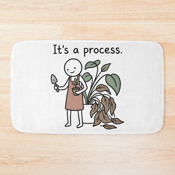 Item preview, Relatable Plant Parent Stickman Funny Nature Lover Doodle Aesthetic Process designed and sold by StickyGuys.