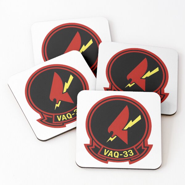 Item preview, VAQ-33 Firebirds Squadron Insignia designed and sold by CharlieDesings.