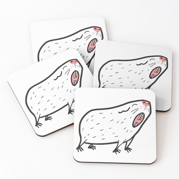 Artikelvorschau, Quietschendes, schreiendes oder gähnendes Meerschweinchen entworfen und verkauft von Mitra Farmand.