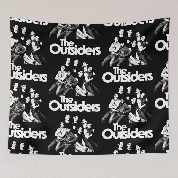 Item preview, The Outsiders - Classic 80s Crime Drama Movie designed and sold by ourkid.