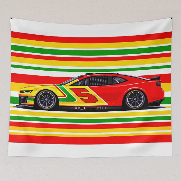 Item preview, 2024 Kyle Larson #5 Nascar Darlington Throwback Car designed and sold by PitWallArt.