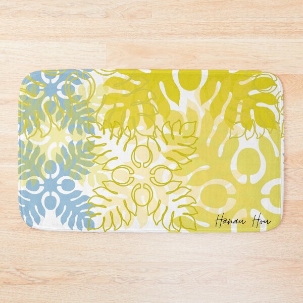 Item preview, Ulu Kapakahi - Chartreuse & polū designed and sold by Hānau Hou.
