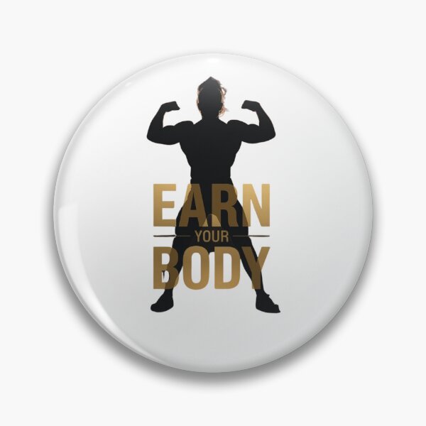 Item preview, Earn Your Body | Fitness Motivation Transformation Gym Lifestyle Design designed and sold by guchieworldcollection.