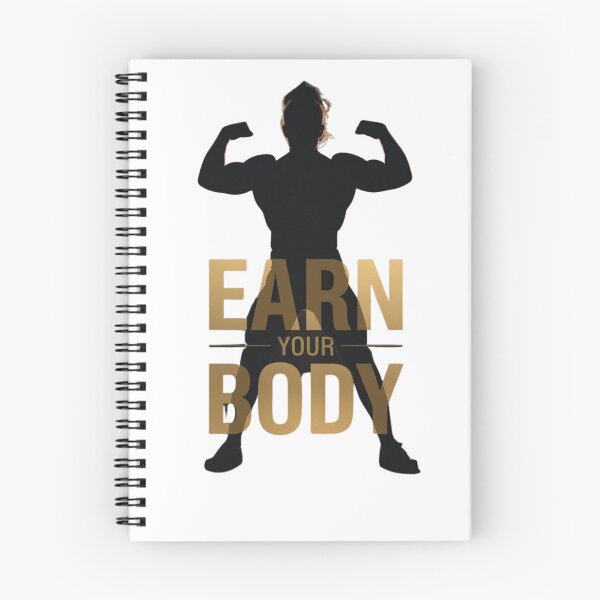 Item preview, Earn Your Body | Fitness Motivation Transformation Gym Lifestyle Design designed and sold by guchieworldcollection.