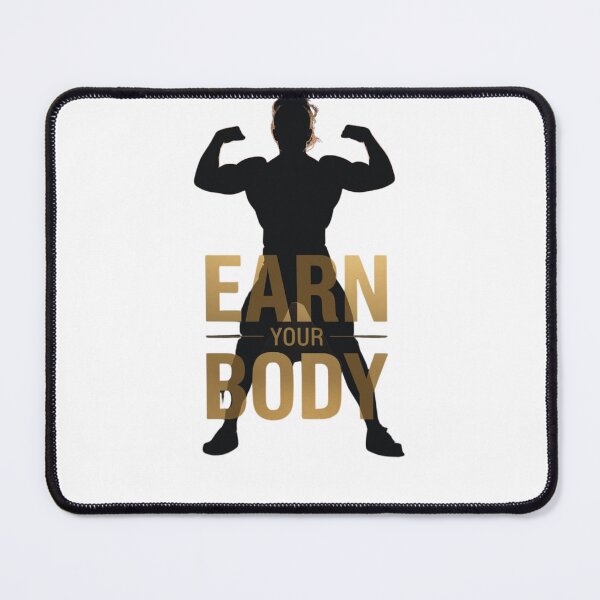 Item preview, Earn Your Body | Fitness Motivation Transformation Gym Lifestyle Design designed and sold by guchieworldcollection.