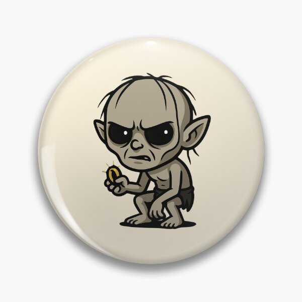 Item preview, Creepy Cave Creature Chibi | Obsessive Monster Cartoon Design designed and sold by Creative_Canvas.