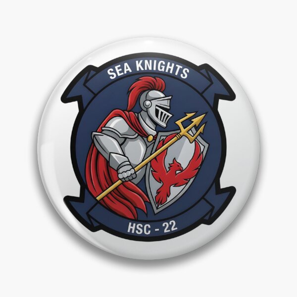 Item preview, HSC-22 Sea Knights Squadron Insignia designed and sold by CharlieDesings.