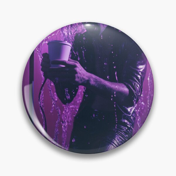 Item preview, Jim Morrison Purple Drink Pop Culture Art designed and sold by WockWave.