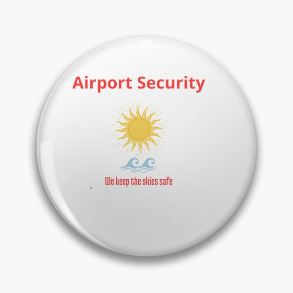 Item preview, Airport Security - We keep the skies safe designed and sold by Cat-Urban.