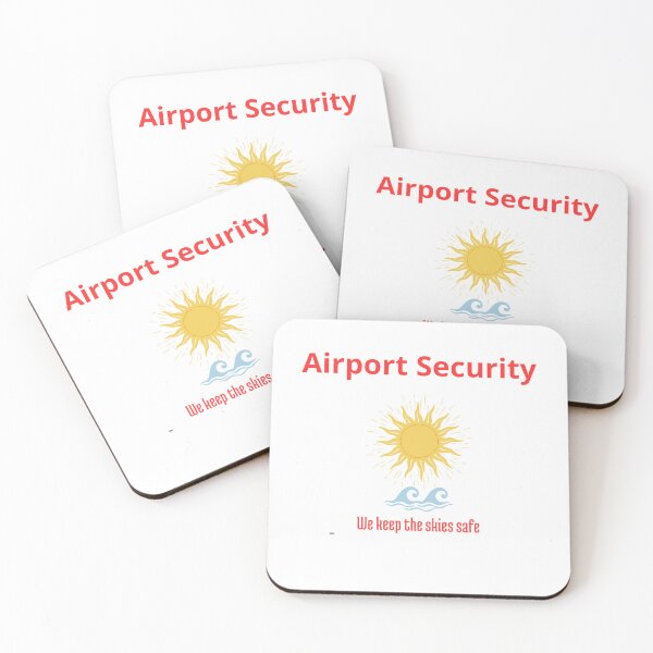 Item preview, Airport Security - We keep the skies safe designed and sold by Cat-Urban.