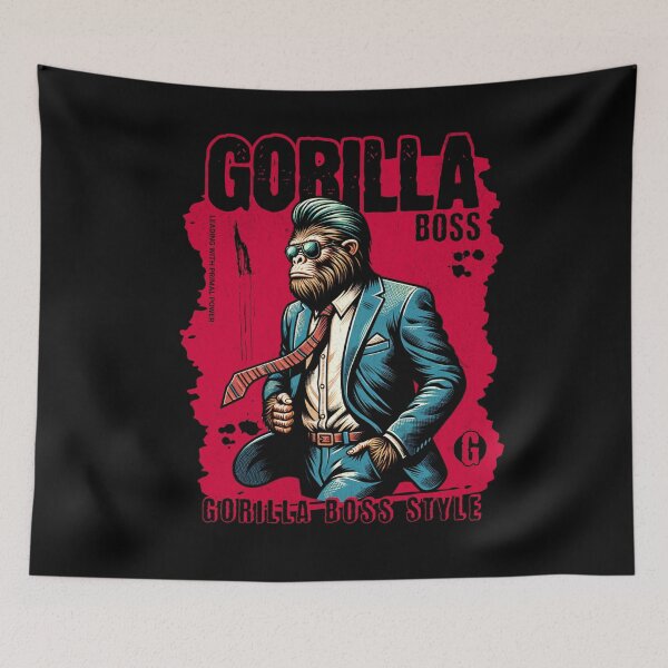 Item preview, gorilla boss designed and sold by wildforcedesign.