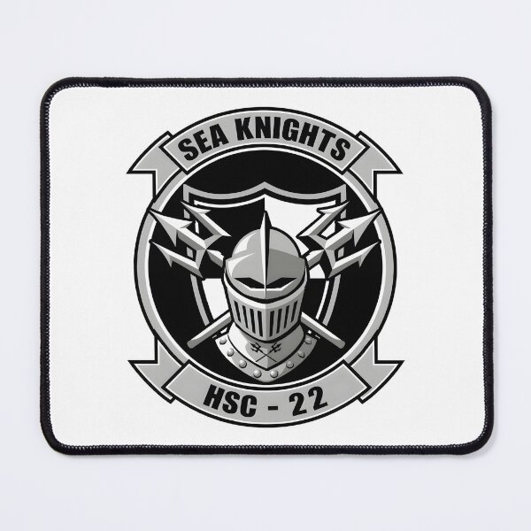 Item preview, HSC-22 Sea Knights Grayscale Insignia designed and sold by CharlieDesings.