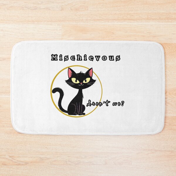 Item preview, Mischievous Black Cat Energy designed and sold by The Laughing Lab.