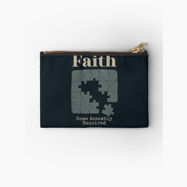 Item preview, Faith Some Assembly Required - Minimalist Puzzle Design designed and sold by Alt Christian.