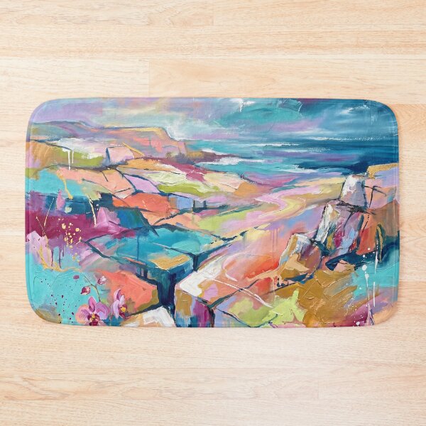 Item preview, Vibrant Abstract Burren Ireland Landscape Painting designed and sold by Printpix.