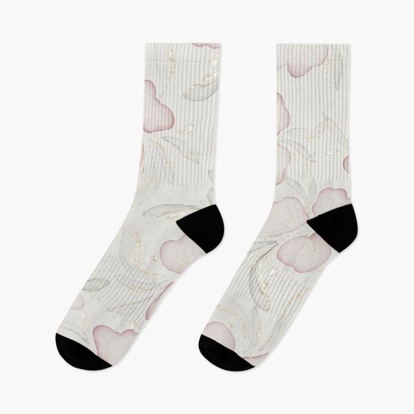 Item preview, Watercolor Blush Peonies Gold Glitter Floral Pattern designed and sold by AneissPiaf.