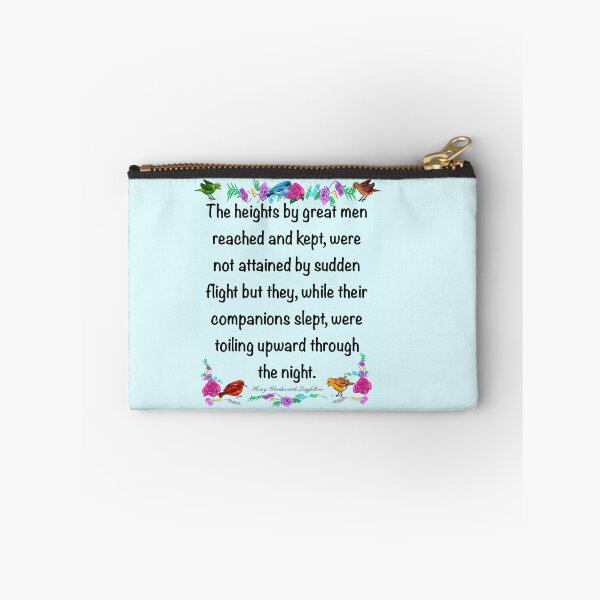 Item preview, Motivational Inspirational motivation affirmation The heights by great men reached and kept designed and sold by Artonmytee.