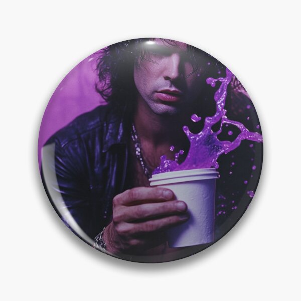 Item preview, Jim Morrison Cinematic Purple Splash designed and sold by WockWave.