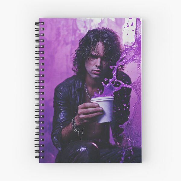 Item preview, Jim Morrison Cinematic Purple Splash designed and sold by WockWave.
