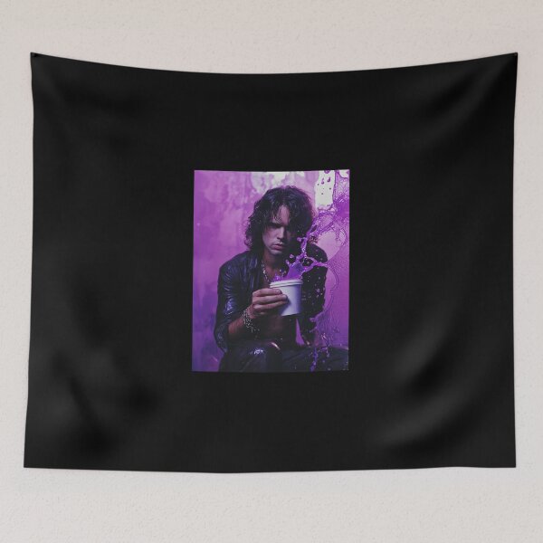 Item preview, Jim Morrison Cinematic Purple Splash designed and sold by WockWave.