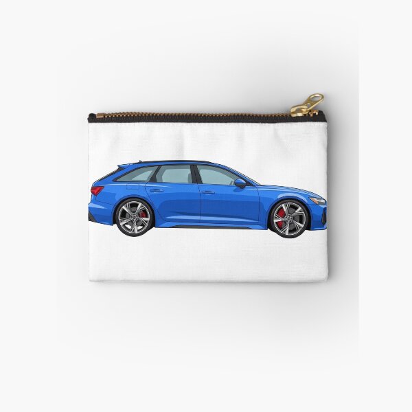 Item preview, Blue Performance Estate Side View Vector Art designed and sold by NikksGarage.