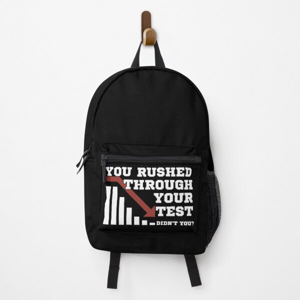 Item preview, You Rushed Through Your Test Graph Meme designed and sold by PROPera-design.