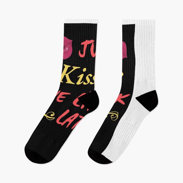 Item preview, Just Kiss Me We Can Talk Later  couple gift  designed and sold by Raxid2022.