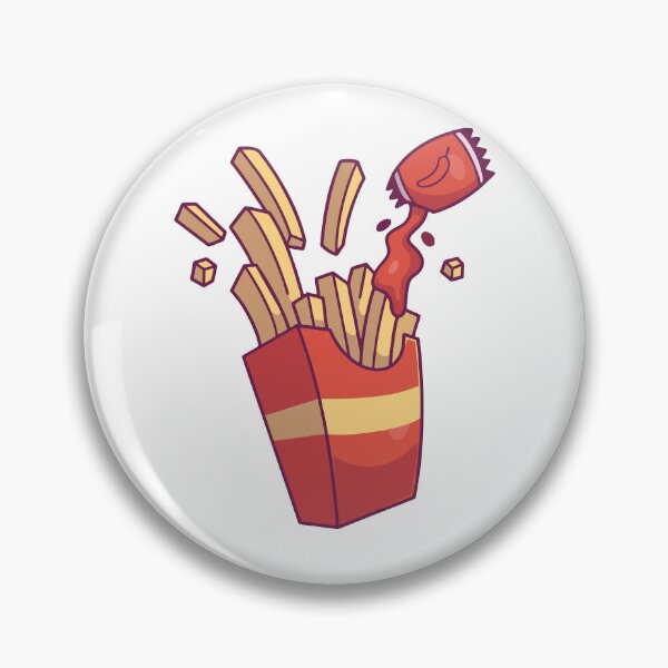 Item preview, Crispy French Fries with Spicy Ketchup designed and sold by zchikar.