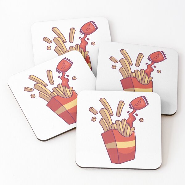 Item preview, Crispy French Fries with Spicy Ketchup designed and sold by zchikar.