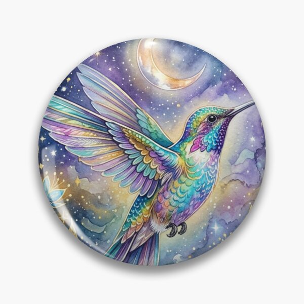 Item preview, Hummingbird in Cosmic Splendor designed and sold by Sigtrix.
