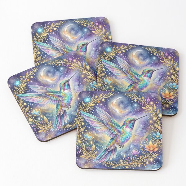 Item preview, Hummingbird in Cosmic Splendor designed and sold by Sigtrix.