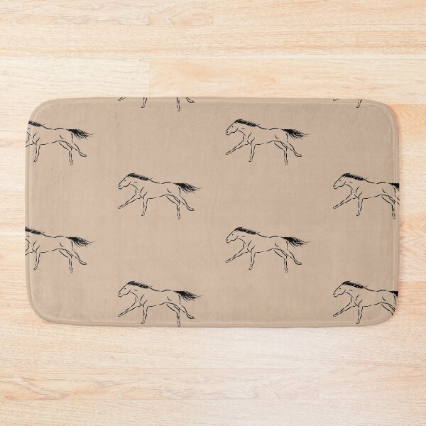 Item preview, Minimalist Horse Racing Line Drawing designed and sold by KelseyNY.