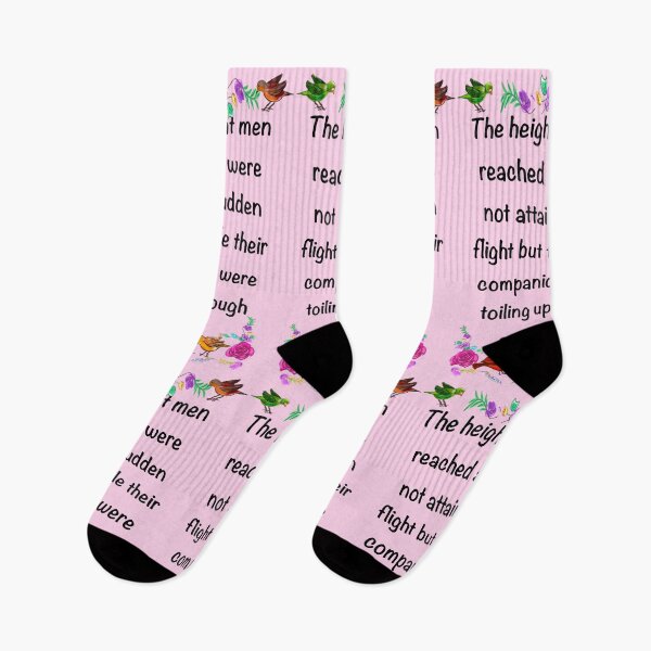 Item preview, Motivational Inspirational motivation affirmation in pink - The heights by great men reached and kept designed and sold by Artonmytee.