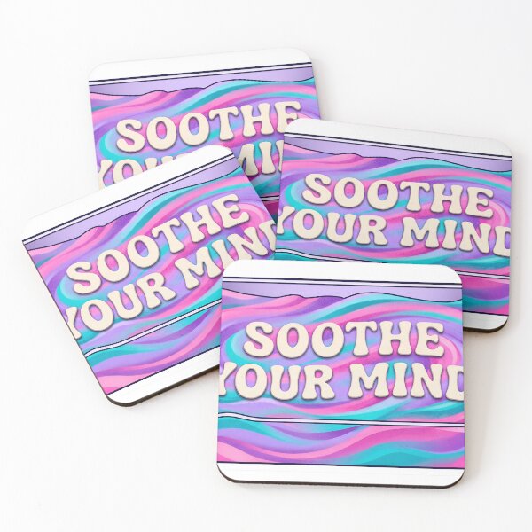 Item preview, Satisfying Kinetic Sand ASMR Sensory Art Wavy Text Soothe Your Mind designed and sold by StickyGuys.