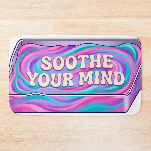 Item preview, Satisfying Kinetic Sand ASMR Sensory Art Wavy Text Soothe Your Mind designed and sold by StickyGuys.