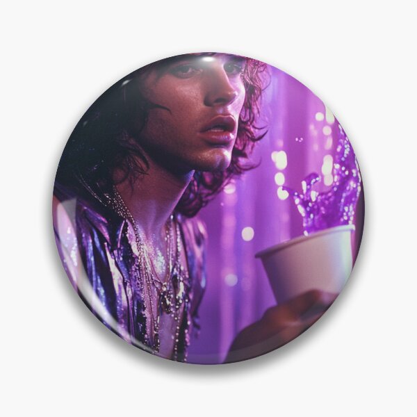 Item preview, Jim Morrison Purple Chemical Splash Art designed and sold by WockWave.