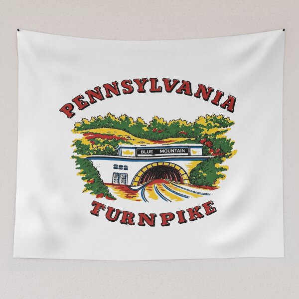 Item preview, 1950's Pennsylvania Turnpike Souvenir Graphic designed and sold by Tonyv773.
