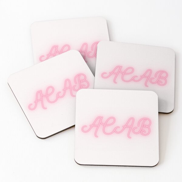 Item preview, Pink Fancy Glowing ACAB on White designed and sold by AnimaliaStar.